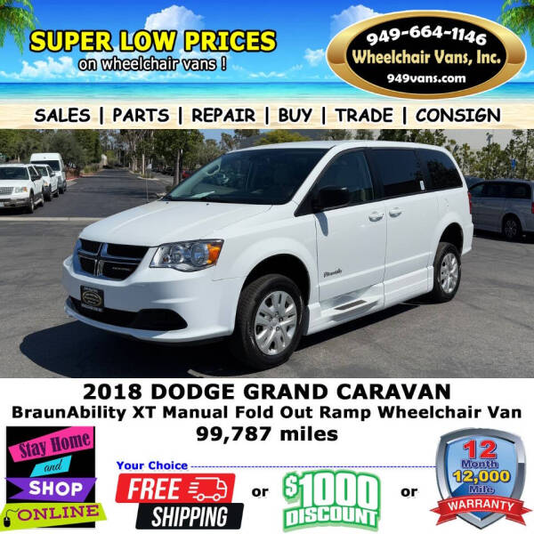 2018 Dodge Grand Caravan SE
