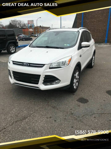 2015 Ford Escape for sale at GREAT DEAL AUTO SALES in Center Line MI