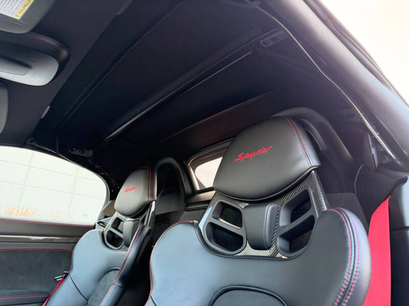 2022 Porsche 718 Boxster Spyder