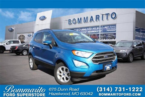 2020 Ford EcoSport for sale at NICK FARACE AT BOMMARITO FORD in Hazelwood MO