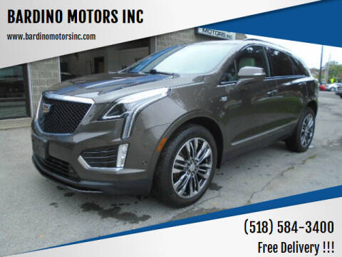 2020 Cadillac XT5 for sale at BARDINO MOTORS INC in Saratoga Springs NY