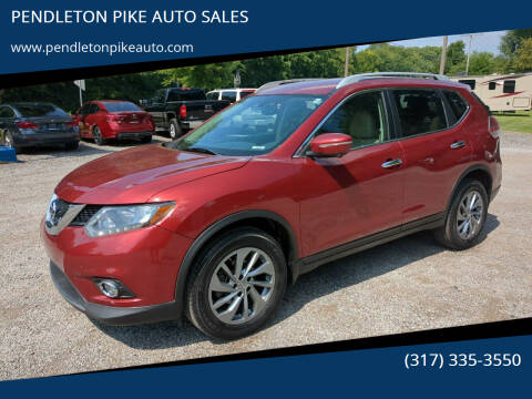 2015 Nissan Rogue for sale at PENDLETON PIKE AUTO SALES in Ingalls IN