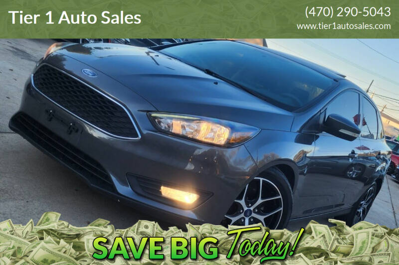 2018 Ford Focus for sale at Tier 1 Auto Sales in Gainesville GA