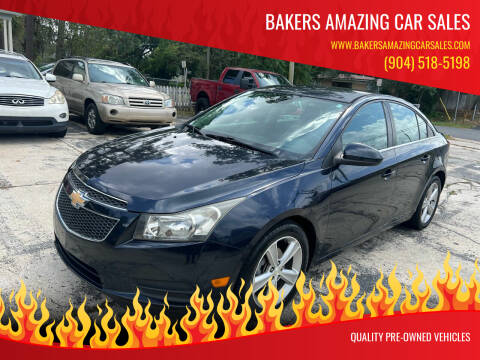 2014 Chevrolet Cruze for sale at Bakers Amazing Car Sales in Jacksonville FL