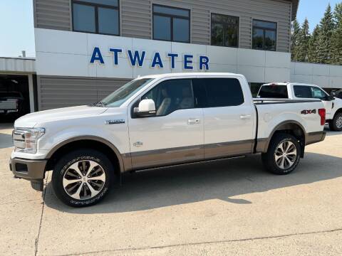 2018 Ford F-150 for sale at Atwater Ford Inc in Atwater MN