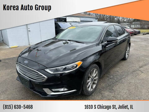 2017 Ford Fusion for sale at Korea Auto Group in Joliet IL