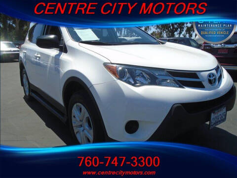 2013 Toyota RAV4 for sale at Centre City Motors in Escondido CA
