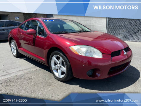2007 Mitsubishi Eclipse for sale at WILSON MOTORS in Stockton CA