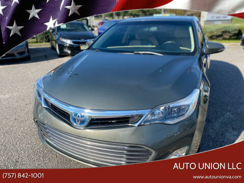 2014 Toyota Avalon Hybrid for sale at Auto Union LLC in Virginia Beach VA