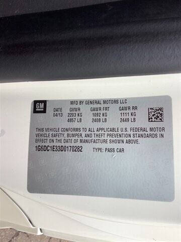 2013 Cadillac CTS 3.6L