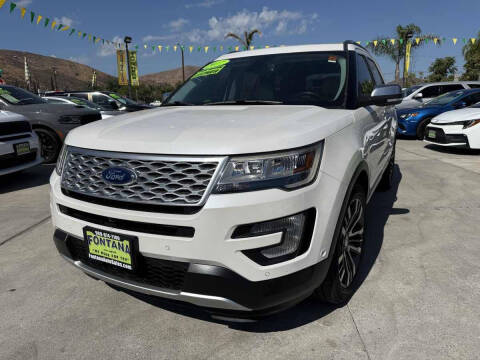 2017 Ford Explorer Platinum