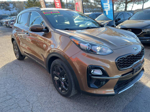 2020 Kia Sportage for sale at Duke City Auto LLC in Gallup NM