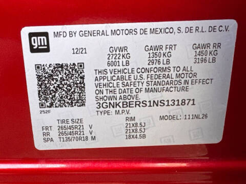 2022 Chevrolet Blazer RS