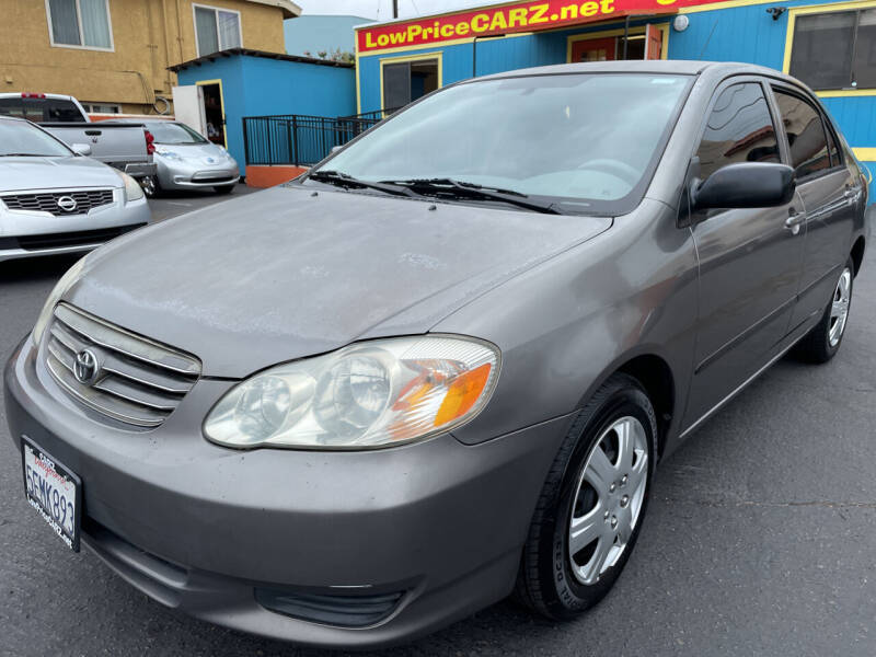 2004 Toyota Corolla for sale at CARZ in San Diego CA