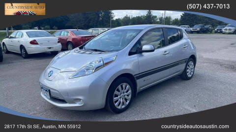 2016 Nissan LEAF for sale at COUNTRYSIDE AUTO INC in Austin MN