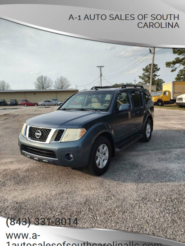 2008 Nissan Pathfinder for sale at A-1 Auto Sales Of South Carolina in Conway SC