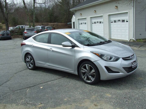 2014 Hyundai Elantra for sale at DUVAL AUTO SALES in Turner ME