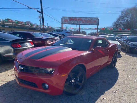 2012 Chevrolet Camaro for sale at GCC AUTO SALES 2 in Gainesville GA