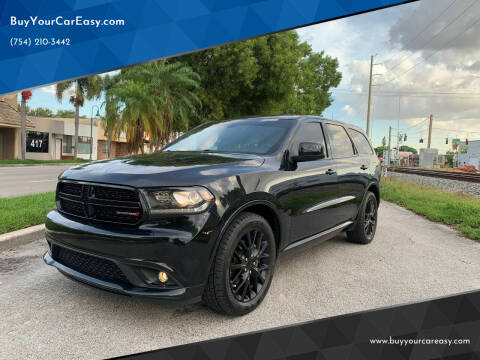 2015 Dodge Durango for sale at BuyYourCarEasyllc.com in Hollywood FL