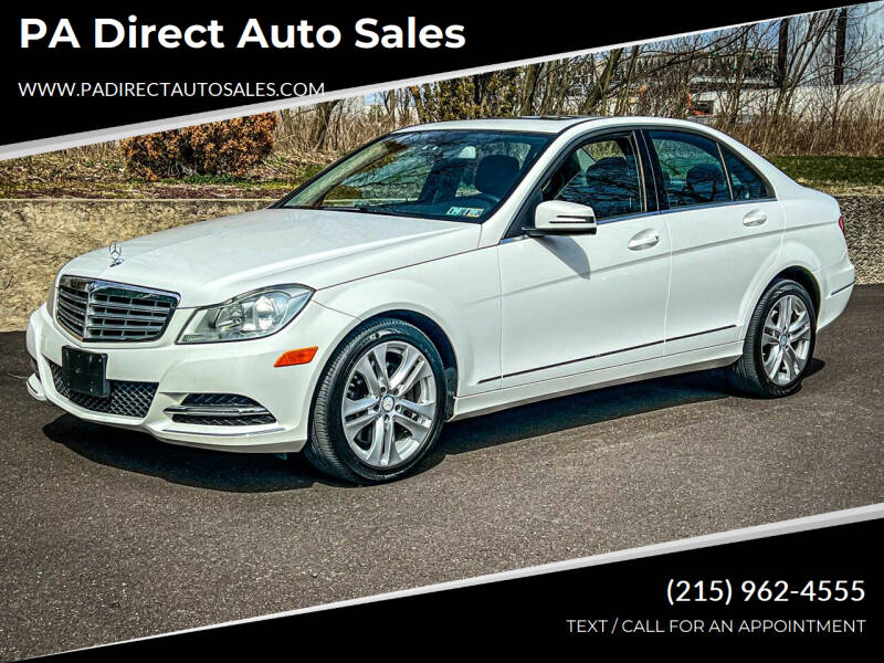 2013 Mercedes-Benz C-Class for sale at PA Direct Auto Sales in Levittown PA