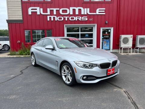 2016 BMW 4 Series for sale at AUTOMILE MOTORS in Saco ME