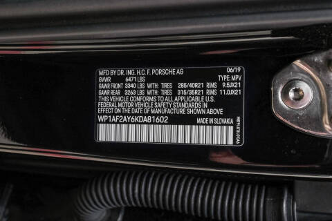 2019 Porsche Cayenne Turbo