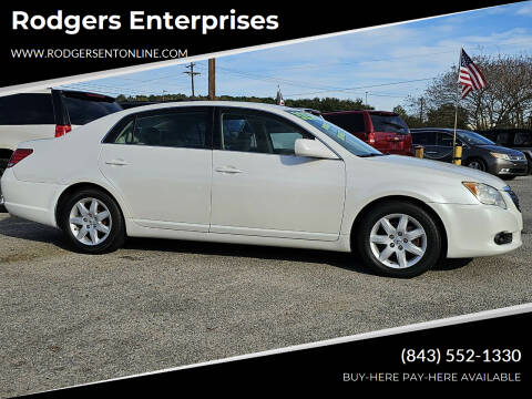 2010 Toyota Avalon for sale at Rodgers Enterprises in North Charleston SC