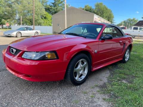 2004 Ford Mustang for sale at Jim's Hometown Auto Sales LLC in Byesville OH