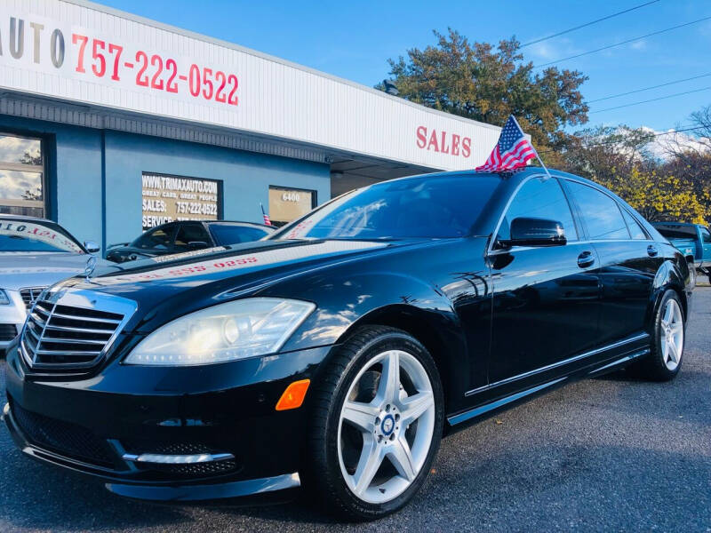 2010 Mercedes-Benz S-Class for sale at Trimax Auto Group in Norfolk VA