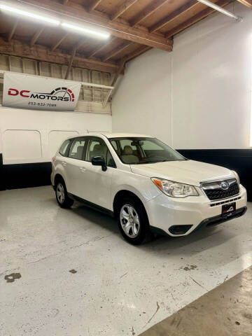 2014 Subaru Forester for sale at DC MOTORS LLC in Auburn WA