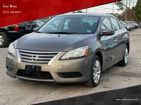 2015 Nissan Sentra for sale at Car Bros in Virginia Beach VA