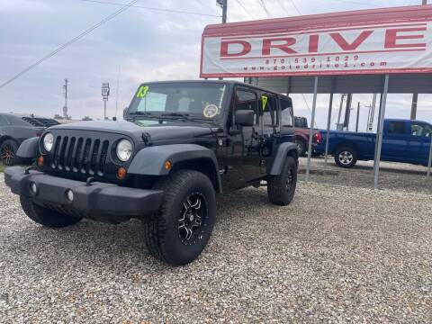 2013 Jeep Wrangler Unlimited for sale at Drive in Leachville AR