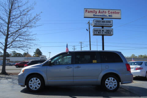 2014 Dodge Grand Caravan for sale at FAMILY AUTO CENTER in Greenville NC