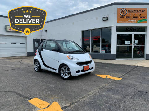 2012 Smart fortwo for sale at HIGHLINE AUTO LLC in Kenosha WI