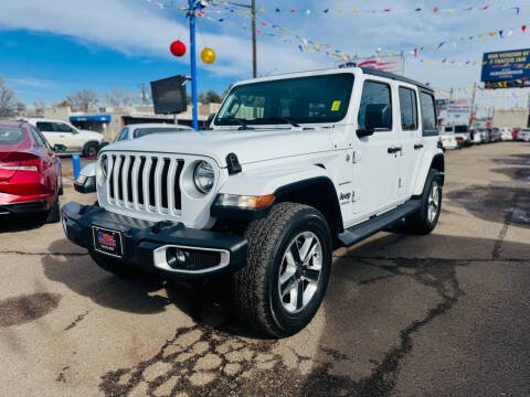 2019 Jeep Wrangler Unlimited for sale at Nations Auto Inc. II in Denver CO