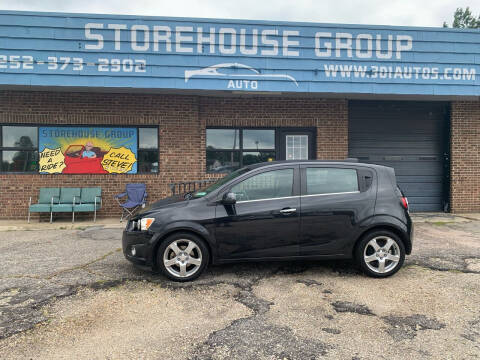 2015 Chevrolet Sonic for sale at Storehouse Group in Wilson NC