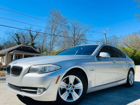 2013 BMW 5 Series for sale at Cobb Luxury Cars in Marietta GA