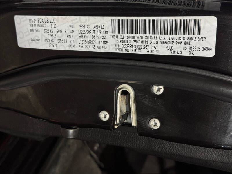 2018 RAM 3500 Laramie