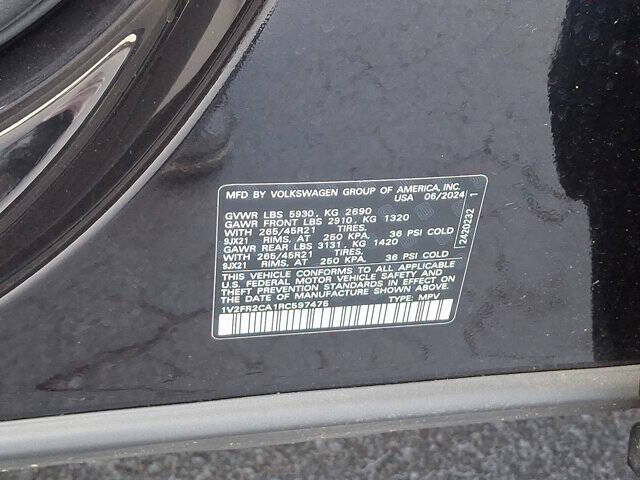 2024 Volkswagen Atlas SEL Premium R-Line 4Motion