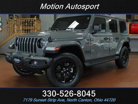 2021 Jeep Wrangler Unlimited for sale at Motion Auto Sport in North Canton OH