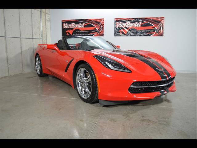 Red 2016 Chevrolet Corvette Stingray Convertible Stingray 2dr Convertible w/2LT 2