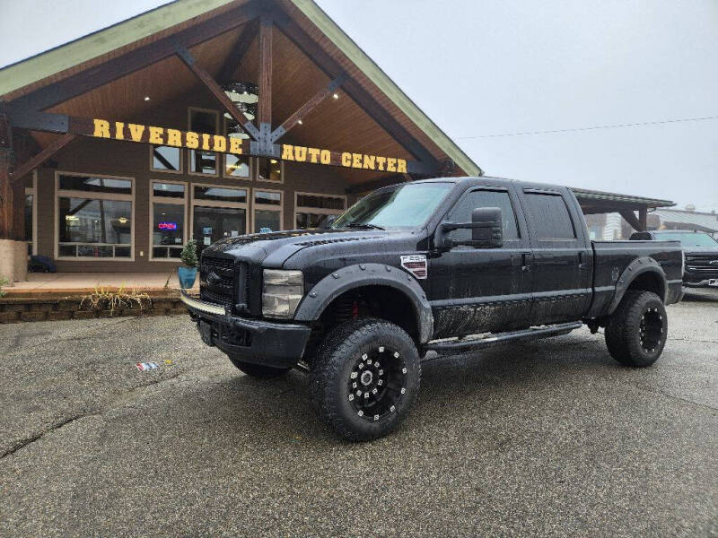 2008 Ford F-250 Super Duty for sale at RIVERSIDE AUTO CENTER in Bonners Ferry ID