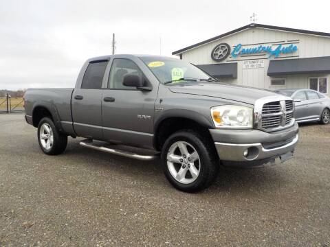 2008 Dodge Ram Pickup 1500 for sale at Country Auto in Huntsville OH
