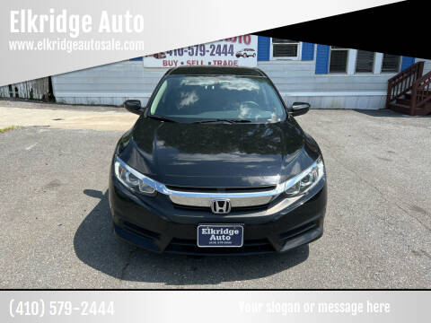 2018 Honda Civic for sale at Elkridge Auto in Elkridge MD