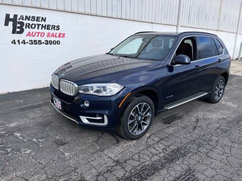 2015 BMW X5 for sale at HANSEN BROTHERS AUTO SALES in Milwaukee WI