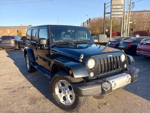 2014 Jeep Wrangler Unlimited for sale at Cap City Motors in Columbus OH