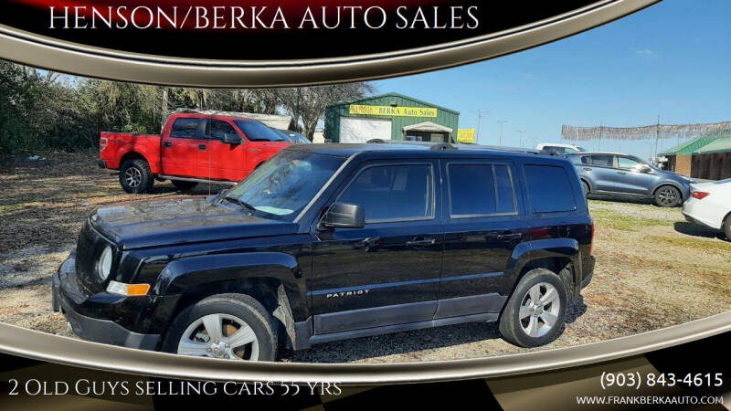 2015 Jeep Patriot for sale at HENSON/BERKA AUTO SALES in Gilmer TX