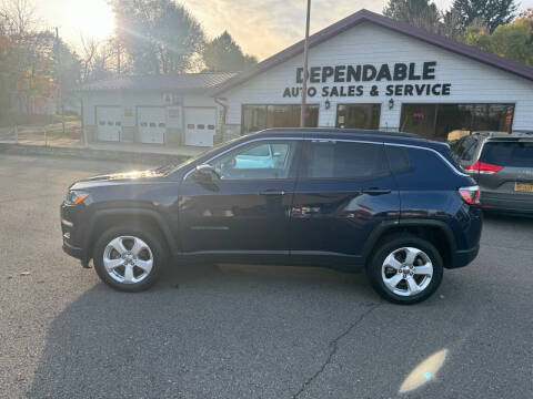 2020 Jeep Compass for sale at Dependable Auto Sales and Service in Binghamton NY