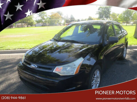 2010 Ford Focus for sale at Pioneer Motors in Twin Falls ID