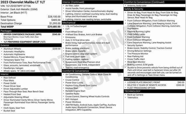 2023 Chevrolet Malibu LT